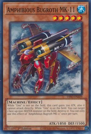 Amphibious Bugroth MK-11 (DIFO-EN029) - Dimension Force 1st Edition Dimension Force Yugioh Single  Squirtle Squad Card Shop.