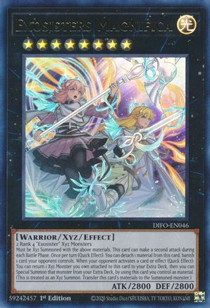 Exosisters Magnifica (DIFO-EN046) - Dimension Force 1st Edition Dimension Force Yugioh Single  Squirtle Squad Card Shop.