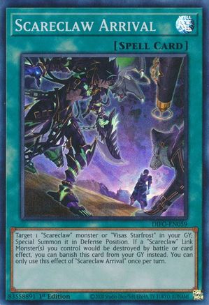 Scareclaw Arrival (DIFO-EN059) - Dimension Force 1st Edition Dimension Force Yugioh Single  Squirtle Squad Card Shop.