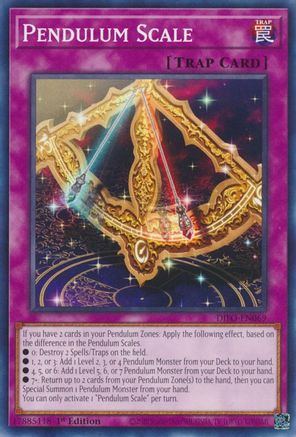 Pendulum Scale (DIFO-EN069) - Dimension Force 1st Edition Dimension Force Yugioh Single  Squirtle Squad Card Shop.