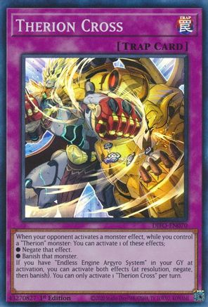 Therion Cross (DIFO-EN070) - Dimension Force 1st Edition Dimension Force Yugioh Single  Squirtle Squad Card Shop.