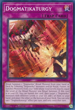 Dogmatikaturgy (DIFO-EN073) - Dimension Force 1st Edition Dimension Force Yugioh Single  Squirtle Squad Card Shop.