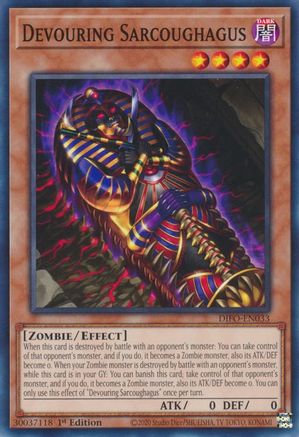 Devouring Sarcoughagus (DIFO-EN033) - Dimension Force 1st Edition Dimension Force Yugioh Single  Squirtle Squad Card Shop.