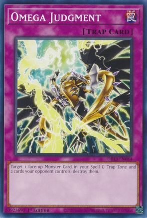 Omega Judgment (DIFO-EN084) - Dimension Force 1st Edition Dimension Force Yugioh Single  Squirtle Squad Card Shop.
