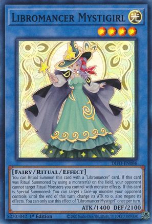 Libromancer Mystigirl (DIFO-EN086) - Dimension Force 1st Edition Dimension Force Yugioh Single  Squirtle Squad Card Shop.