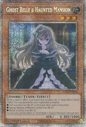 Ghost Belle & Haunted Mansion (Starlight Rare) (DIFO-EN100) - Dimension Force 1st Edition Dimension Force Yugioh Single  Squirtle Squad Card Shop.