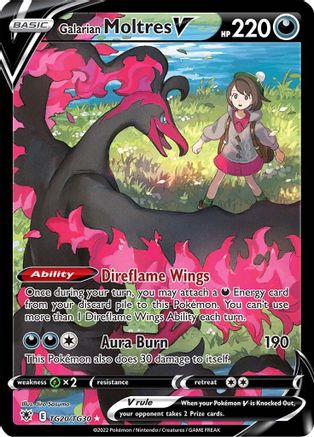 Galarian Moltres V TG20  - Holofoil SWSH10 Astral Radiance Trainer Gallery - Ultra Rare SWSH10: Astral Radiance Trainer Gallery Pokemon Single  Squirtle Squad Card Shop.