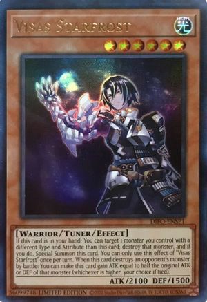 Visas Starfrost (DIFO-ENSP1) (DIFO-ENSP1) - Dimension Force Limited Dimension Force Yugioh Single  Squirtle Squad Card Shop.