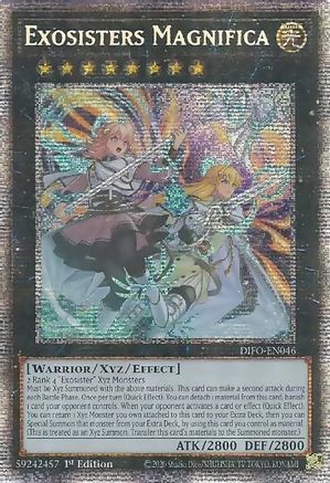 Exosisters Magnifica (Starlight Rare) (DIFO-EN046) - Dimension Force 1st Edition Dimension Force Yugioh Single  Squirtle Squad Card Shop.