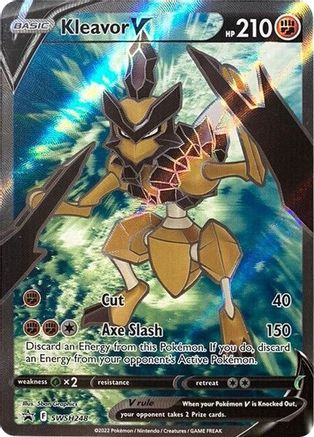 Kleavor V SWSH248 - Full Art Holofoil Sword & Shield Promo - Pokémon TCG Card