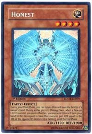 Honest (Ghost Rare) (LODT-EN001) - Light of Destruction 1st Edition Light of Destruction Yugioh Single  Squirtle Squad Card Shop.