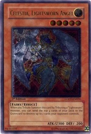 Celestia, Lightsworn Angel (UTR) (LODT-EN024) - Light of Destruction 1st Edition Light of Destruction Yugioh Single  Squirtle Squad Card Shop.