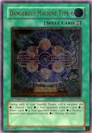 Dangerous Machine Type-6 (UTR) (LODT-EN096) - Light of Destruction 1st Edition Light of Destruction Yugioh Single  Squirtle Squad Card Shop.