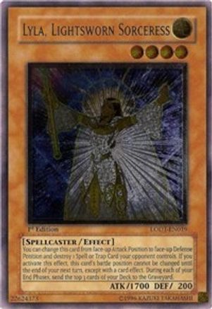 Lyla, Lightsworn Sorceress (UTR) (LODT-EN019) - Light of Destruction 1st Edition Light of Destruction Yugioh Single  Squirtle Squad Card Shop.