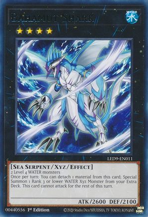 Bahamut Shark (LED9-EN011) - Legendary Duelists: Duels From the Deep 1st Edition Legendary Duelists: Duels From the Deep Yugioh Single  Squirtle Squad Card Shop.