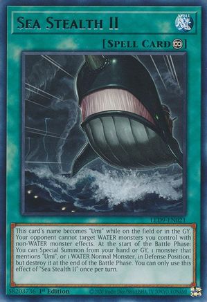Sea Stealth II (LED9-EN021) - Legendary Duelists: Duels From the Deep 1st Edition Legendary Duelists: Duels From the Deep Yugioh Single  Squirtle Squad Card Shop.