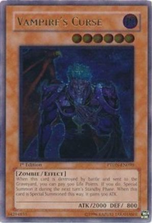 Vampire's Curse (UTR) (PTDN-EN090) - Phantom Darkness Unlimited Phantom Darkness Yugioh Single  Squirtle Squad Card Shop.