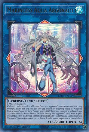 Marincess Aqua Argonaut (LED9-EN034) - Legendary Duelists: Duels From the Deep 1st Edition Legendary Duelists: Duels From the Deep Yugioh Single  Squirtle Squad Card Shop.