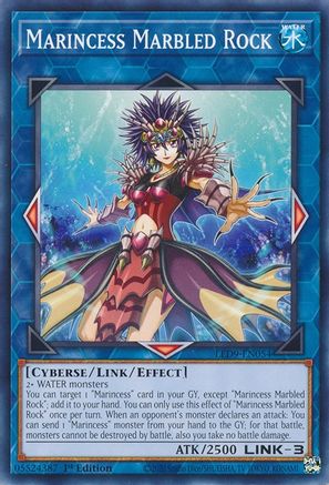 Marincess Marbled Rock (LED9-EN054) - Legendary Duelists: Duels From the Deep 1st Edition Legendary Duelists: Duels From the Deep Yugioh Single  Squirtle Squad Card Shop.