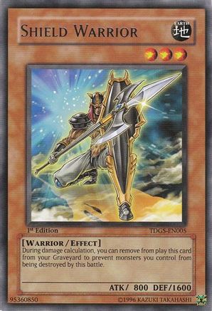 Shield Warrior (TDGS-EN005) - The Duelist Genesis Unlimited The Duelist Genesis Yugioh Single  Squirtle Squad Card Shop.