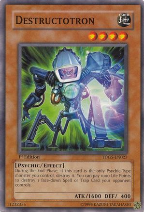 Destructotron (TDGS-EN023) - The Duelist Genesis 1st Edition The Duelist Genesis Yugioh Single  Squirtle Squad Card Shop.