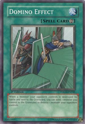 Domino Effect (TDGS-EN046) - The Duelist Genesis 1st Edition The Duelist Genesis Yugioh Single  Squirtle Squad Card Shop.
