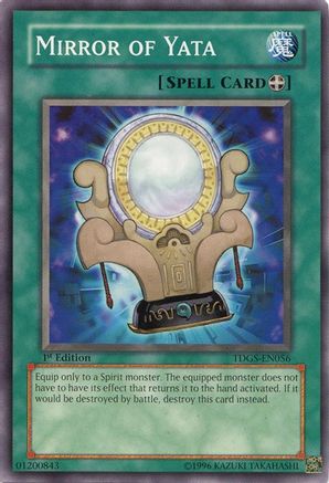 Mirror of Yata (TDGS-EN056) - The Duelist Genesis 1st Edition The Duelist Genesis Yugioh Single  Squirtle Squad Card Shop.