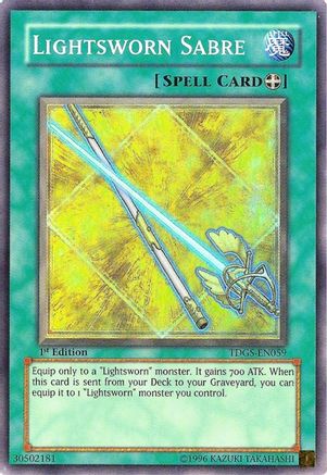 Lightsworn Sabre (TDGS-EN059) - The Duelist Genesis Unlimited The Duelist Genesis Yugioh Single  Squirtle Squad Card Shop.