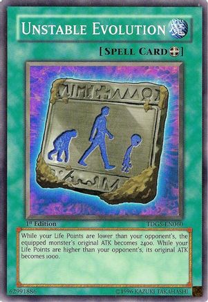 Unstable Evolution (TDGS-EN060) - The Duelist Genesis 1st Edition The Duelist Genesis Yugioh Single  Squirtle Squad Card Shop.