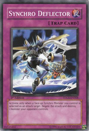 Synchro Deflector (TDGS-EN068) - The Duelist Genesis 1st Edition The Duelist Genesis Yugioh Single  Squirtle Squad Card Shop.