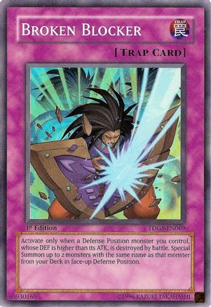 Broken Blocker (TDGS-EN069) - The Duelist Genesis Unlimited The Duelist Genesis Yugioh Single  Squirtle Squad Card Shop.