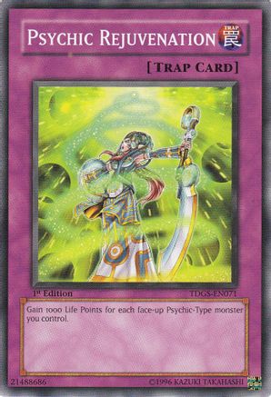 Psychic Rejuvenation (TDGS-EN071) - The Duelist Genesis 1st Edition The Duelist Genesis Yugioh Single  Squirtle Squad Card Shop.
