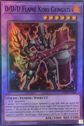 D/D/D Flame King Genghis (OP19-EN009) - OTS Tournament Pack 19 Unlimited OTS Tournament Pack 19 Yugioh Single  Squirtle Squad Card Shop.
