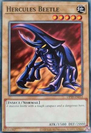 Hercules Beetle (OP19-EN012) - OTS Tournament Pack 19 Unlimited OTS Tournament Pack 19 Yugioh Single  Squirtle Squad Card Shop.
