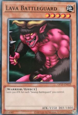 Lava Battleguard (OP19-EN015) - OTS Tournament Pack 19 Unlimited OTS Tournament Pack 19 Yugioh Single  Squirtle Squad Card Shop.