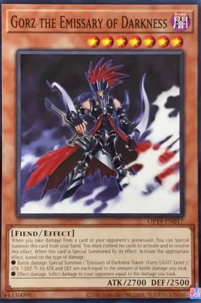 Gorz the Emissary of Darkness (OP19-EN017) - OTS Tournament Pack 19 Unlimited OTS Tournament Pack 19 Yugioh Single  Squirtle Squad Card Shop.