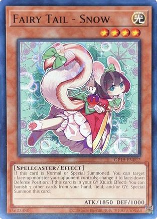 Fairy Tail - Snow (OP19-EN022) - OTS Tournament Pack 19 Unlimited OTS Tournament Pack 19 Yugioh Single  Squirtle Squad Card Shop.