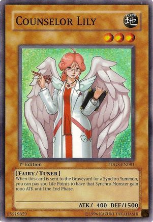 Counselor Lily (TDGS-EN081) - The Duelist Genesis Unlimited The Duelist Genesis Yugioh Single  Squirtle Squad Card Shop.