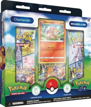 Pokemon GO Pin Collection [Charmander] Pokemon GO Pokemon Sealed  Squirtle Squad Card Shop.