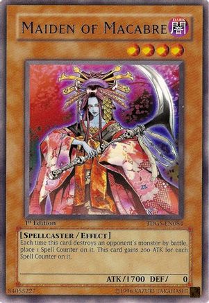 Maiden of Macabre (TDGS-EN084) - The Duelist Genesis 1st Edition The Duelist Genesis Yugioh Single  Squirtle Squad Card Shop.