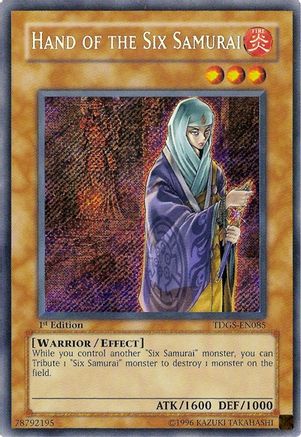 Hand of the Six Samurai (TDGS-EN085) - The Duelist Genesis 1st Edition The Duelist Genesis Yugioh Single  Squirtle Squad Card Shop.