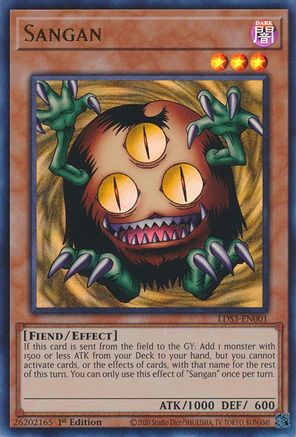 Sangan (LDS3-EN001) - Legendary Duelists: Season 3 1st Edition Legendary Duelists: Season 3 Yugioh Single  Squirtle Squad Card Shop.