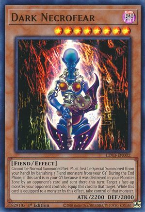 Dark Necrofear (LDS3-EN002) - Legendary Duelists: Season 3 1st Edition Legendary Duelists: Season 3 Yugioh Single  Squirtle Squad Card Shop.