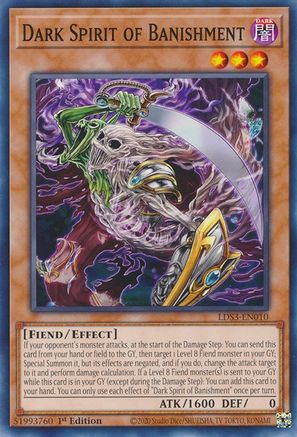 Dark Spirit of Banishment (LDS3-EN010) - Legendary Duelists: Season 3 1st Edition Legendary Duelists: Season 3 Yugioh Single  Squirtle Squad Card Shop.