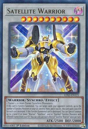 Satellite Warrior (LDS3-EN121) - Legendary Duelists: Season 3 1st Edition Legendary Duelists: Season 3 Yugioh Single  Squirtle Squad Card Shop.