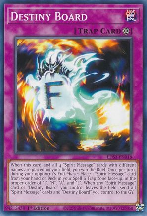 Destiny Board (LDS3-EN018) - Legendary Duelists: Season 3 1st Edition Legendary Duelists: Season 3 Yugioh Single  Squirtle Squad Card Shop.