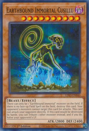 Earthbound Immortal Cusillu (LDS3-EN040) - Legendary Duelists: Season 3 1st Edition Legendary Duelists: Season 3 Yugioh Single  Squirtle Squad Card Shop.