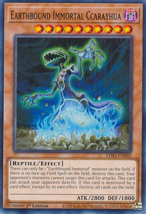 Earthbound Immortal Ccarayhua (LDS3-EN042) - Legendary Duelists: Season 3 1st Edition Legendary Duelists: Season 3 Yugioh Single  Squirtle Squad Card Shop.