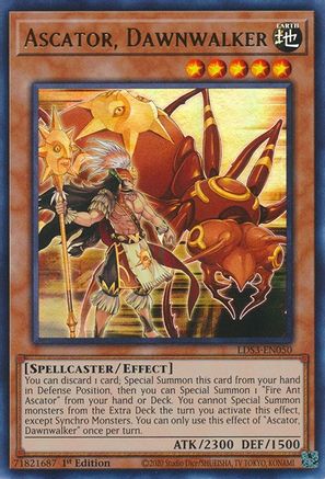Ascator, Dawnwalker (LDS3-EN050) - Legendary Duelists: Season 3 1st Edition Legendary Duelists: Season 3 Yugioh Single  Squirtle Squad Card Shop.