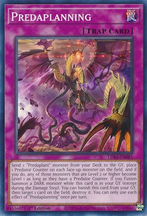 Predaplanning (LDS3-EN081) - Legendary Duelists: Season 3 1st Edition Legendary Duelists: Season 3 Yugioh Single  Squirtle Squad Card Shop.